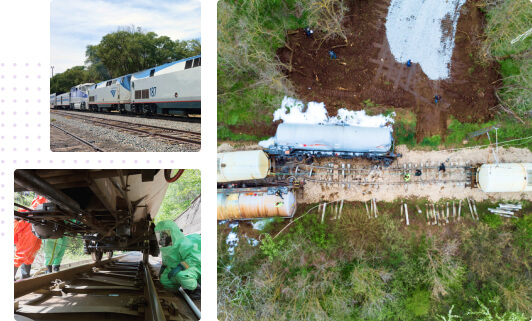 Train's Chemical Spill