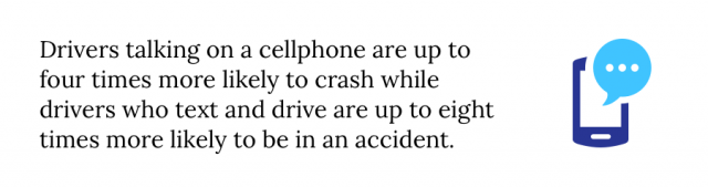 Cellphone and car crash statistic