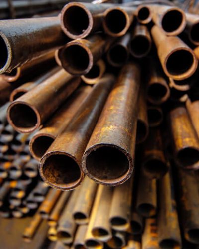 Cast iron pipes