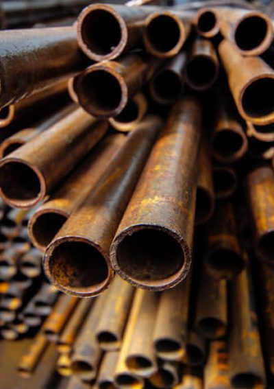 Cast iron pipes