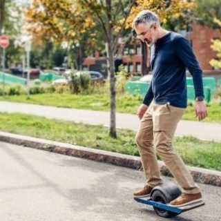 Onewheel skateboards are electric, single-wheel products