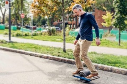 Onewheel skateboards are electric, single-wheel products