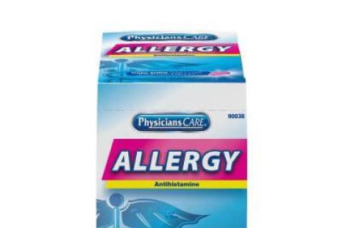 PhysiciansCare Allergy medication box