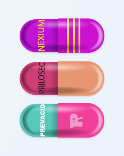 Nexium, Prilosec and Prevacid Pills