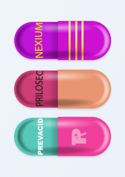 Nexium, Prilosec and Prevacid Pills