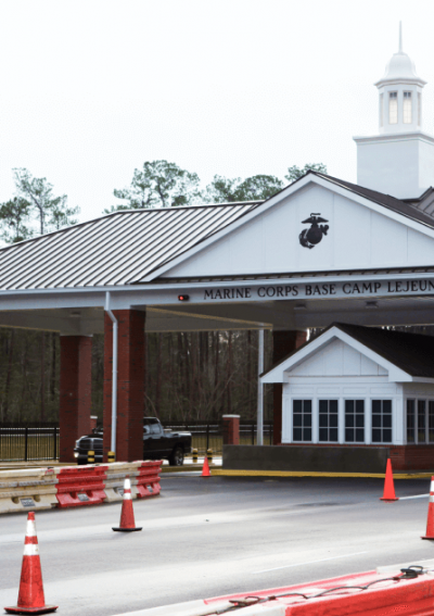 Camp lejeune main gate