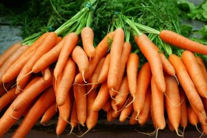 bunches of carrots