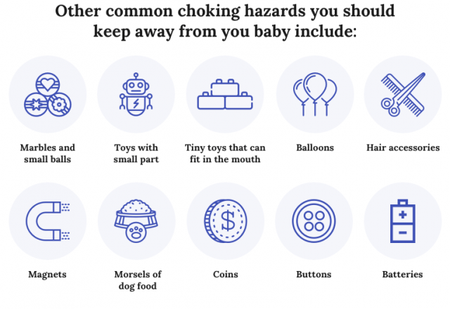 List of baby choking hazards