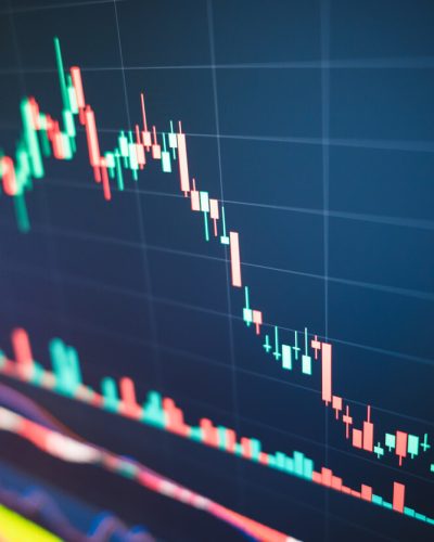 Chart of crypto investments.