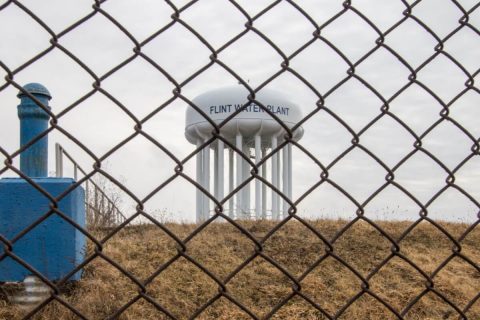 Flint Water Plant Tower