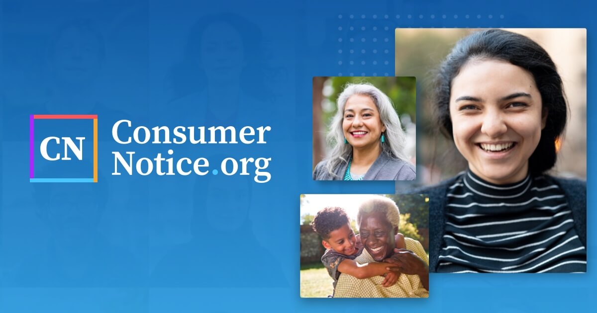 Consumer Notice Protecting The Health And Safety Of Consumers Consumer Notice Protecting The Health And Safety Of Consumers