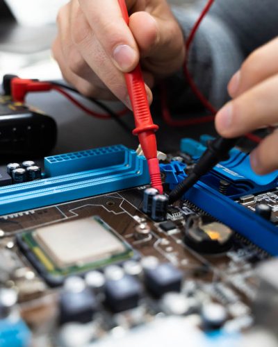 Electronics using PFAS
