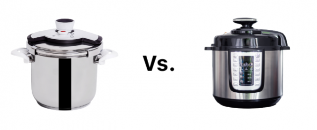Stovetop pressure cookers vs. electric pressure cookers