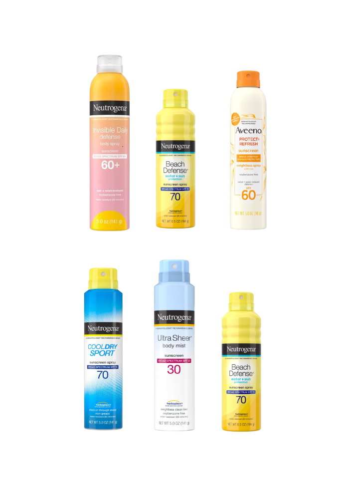 neutrogena and aveeno sunscreen