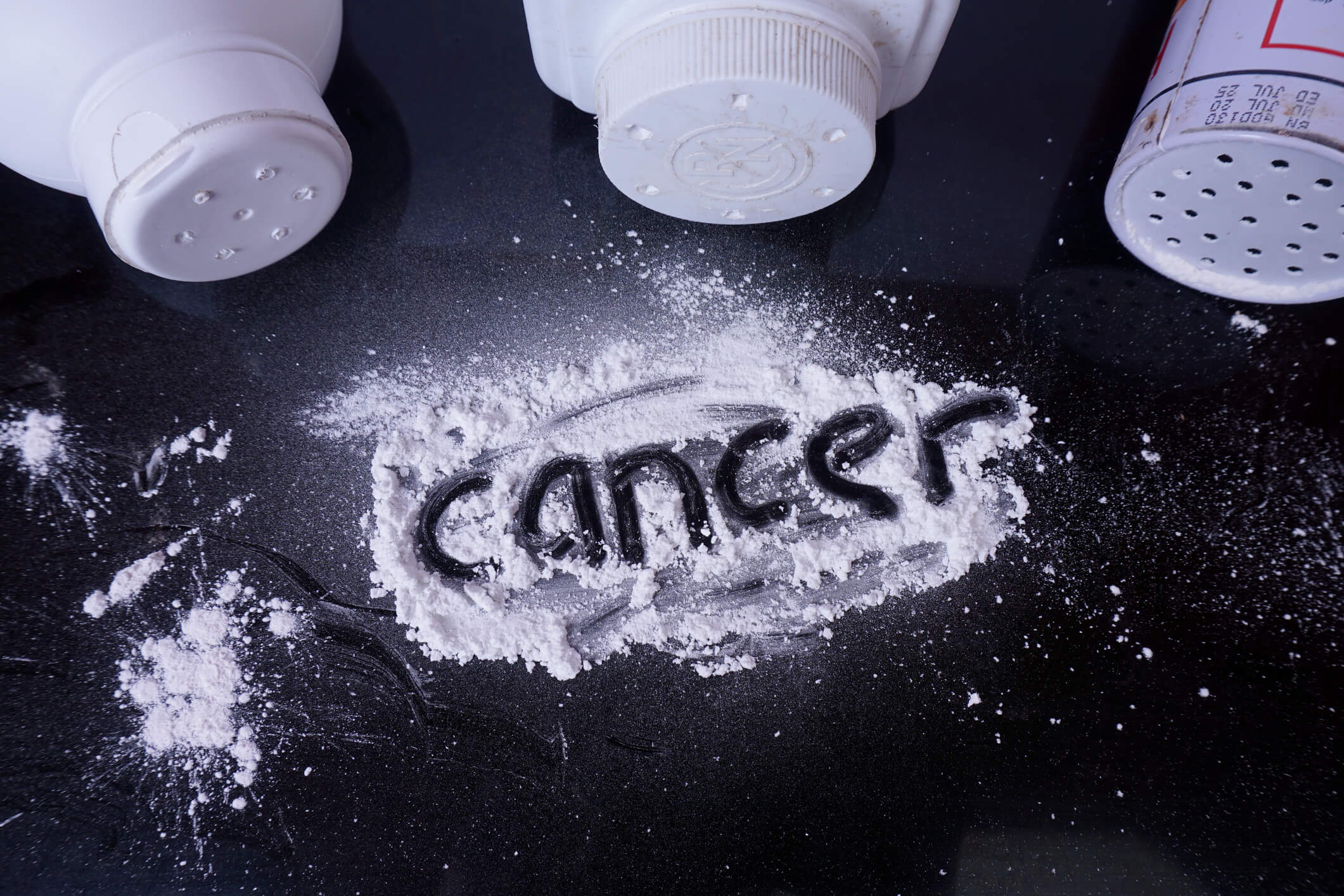 Talcum powder cancer sign