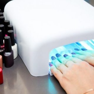 UV nail dryers may increase the risk of skin cancer.