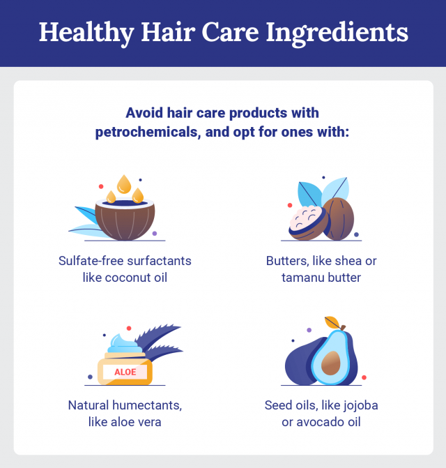 Healthy hair care ingredients